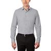 Kenneth Cole New York Unlisted by Kenneth Cole Slim Fit Check Spread Collar Dress Shirt Camicia da Cerimonia Uomo