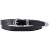Levi's Women's Valerie - Belt da donna, Nero regolare., 75