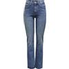 ONLY ONLWILLOW HW Db Straight DNM DOT, Blu Jeans Scuro, 27W x 32L