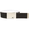 NIKE Reversible Single Web Cintura, Nero/Bianco, Etichettalia Unica Donna