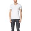 Emporio Armani Cotone Elasticizzato Vneck V V Cuello Elástico De Algodón.اااارر لررر V 33 رر للرر دد Gola V De Algodão Elástico 3 Cotone Elasticizzato A V. Stretch Cotton V-Neck T-Shirt Uomo