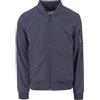 URBAN CLASSICS Giacca Bomber Uomo, Ottimo per le Mezze Stagiorni, Stile Old School, Giubbotto Corto, Vestibilità Ottimale, Colore: blu navy, Taglia: M