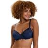 SANS COMPLEXE Amélie Reggiseno Classico con Ferretto, Bleu Marine, 4E Donna