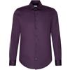 Seidensticker Camicia da Uomo Business - Modellata - Facile da Stirare - Colletto Kent - Maniche Lunghe - 100% Cotone, Lilla, 41