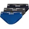 Hugo Boss BOSS 3-Pack Classic Regular Fit Stretch Briefs Boxer Uomo (Pacco da 3)
