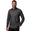 JP 1880 Jp1880 Hemd, Flexnamic, Kentkragen, Modern Basic Fit, bis 7 XL Camicie, Ardesia, L Uomo
