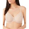 Wacoal Back Appeal Unlined Full Coverage Underwire Bra, 855303 Reggiseno Altamente Coprente Donna (Pacco da 1)