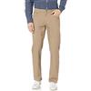 Amazon Essentials Pantaloni in Twill Elasticizzati con 5 Tasche con vestibilità Comoda Uomo, Marrone Kaki, 42W / 28L