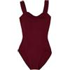 Capezio Princess Tank Leotard, Body Donna, Burgundy, L