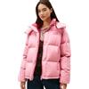 TOMMY JEANS Piumino da donna TJW ALASKA GRID EXT DW0DW21623, rosa, XS, Rosa (Mystic Pink), XS