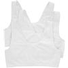 Hanes Pack, Cotton Scoopneck Bralette, Low-Impact Sports Bra, 3-Pack Reggiseno, Opaque, Bianco/Bianco/Bianco, XXL (Pacco da 3) Donna