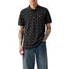 Levi's Levis HM Polo Ebba Geo Jet Black Print P, Ebba Geo Jet Black, S