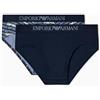 Emporio Armani Slip Uomo, Blu, S