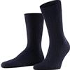 FALKE Teppich Im Schuh M So lana tinta unita 1 paio, Calzini Uomo, Blu Dark Navy 6370, 43-44