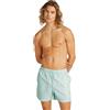 Calvin Klein Uomo Pantaloncino da Bagno Medium Drawstring con Logo, Grigio (Moonlight Jade), 6XL