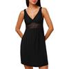 Triumph Donna Aura Spotlight NDK 01 X, Night Shirt, BLACK, 54