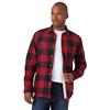 Wrangler Authentics Long Sleeve Heavyweight Fleece Shirt Camicia Button-Down Uomo (Pacco da 1)