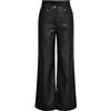 ONLY Bestseller A/S Onlhope-Mady HW Faux Leather CC Pnt RP Pantaloni, Schwarz, (XS) W x 32L Donna