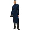 Tommy Hilfiger Soft Wool Cable Roll-nk LS Dress Ww0ww46429 Abito Maglione Donna (Pacco da 1)