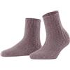 FALKE Bedsock Rib W Hp lana cachemire caldi spessi 1 paio, Calzini Donna, Rosso Brick 8770, 35-38