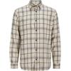 JJ REBEL Jrebchase Check Shirt LS Camicia, Raggio di Luna, XL Uomo