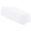 Playtex Slip Cotone Elasticizzato Pack Donna x6, Bianco, 4/L