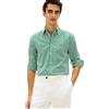 Tommy Hilfiger Uomo Camicia Flex Poplin Gingham Regular Fit