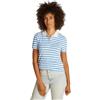 Tommy Hilfiger 1985 Slim Pique Polo SS Ww0ww43225 Polo a Maniche Corte Donna (Pacco da 1)