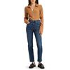 Levi's 724 High Rise Straight, Jeans Donna, Blu (Blue Wave Dark), 28W / 32L
