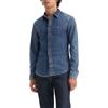 Levi's Long-Sleeve Battery Housemark Slim, Uomo, Trinity Medium Wash, XS
