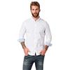 TOM TAILOR Camicia Slim Fit in Cotone, Uomo, Bianco (White 20000), XL