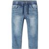 NAME IT Bestseller A/S NMMRYAN Slim SWE Jeans 2472-TH Noos Jeans da Bambino, Medium Blue Denim, 80, Medium Blue Denim, 12 Mesi