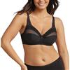 Playtex Reggiseno con Ferretto in Microfibra Femminile Criss Cross Donna x1, Nero, 34/3C