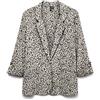 Vero Moda Loose Vmjesmilo Blazer Ample 3/4 Wvn GA Noos, Fodera Argentata, XS Donne, Fodera in Argento., XS