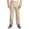 Fruit of The Loom Eversoft - Pantaloni da Allenamento in Pile, Cachi Heather, L