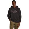 Tommy Hilfiger Uomo Felpa con Cappuccio Center Stack con Logo, Nero (Black 660 910), XS