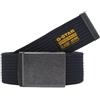 G-STAR Webbing Belt for Men, Color Black Metal/Salute, One Size