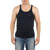 Emporio Armani 2-Pack Tank Pure Cotton, Pigiama Uomo, Blu (Marine), M