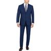 DKNY Vestito da Uomo Moderno ad Alte Prestazioni separa, Plaid Blu., 38W x 34L