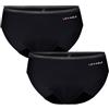 Lovable Slip da Ciclo Mestruale Flusso Medio | Mutande Invisibili in Microfibra, Lavabili e Riutilizzabili | Bi-Pack Period Panties Donna x2