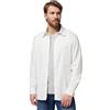 Brooks Brothers Camicia Sportiva da Uomo a Maniche Lunghe con Bottoni, Bianco, XL