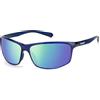 Polaroid Polarois Sport Pld 7036/s PJP/5Z BLUE Sunglasses Unisex Polycarbonate, Standard, 63