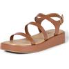 Amazon Essentials Sandali flatform con cinturino Donna, Tan, 38 EU