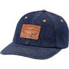 Levi's Relaxed Dad Heritage Cap, Dark Blue, Un Uomo, blu scuro, Taglia Unica
