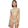 Urban Classics Ladies Triangle Pattern Bikini, Blackflower, S Donna
