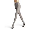 FALKE Softmerino W Ti lana cotone spessi tinta unita 1 pezzo, Collant Donna, Grigio Light Grey Melange 3830, 38-40