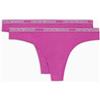 Emporio Armani 2-Pack Thong, Slip a Tanga Donna, BOUGANVILLE/BOUGANVI, XS