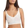 sloggi Donna Zero Feel Bliss Bralette, Silk Bianco