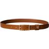 Calvin Klein Donna Cintura Square Buckle Loop 2,5 cm con Logo, Marrone (Argan Oil/Antique Light Gold), 90 cm