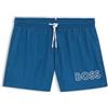 Boss Uomo Costume da Bagno Short 50469280 Poliammide Blu S